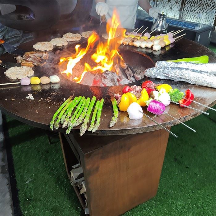 Backyard Outdoor Cooking Coretn Steel Bbq Grill