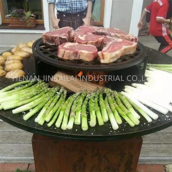 Barbecue in Corten
