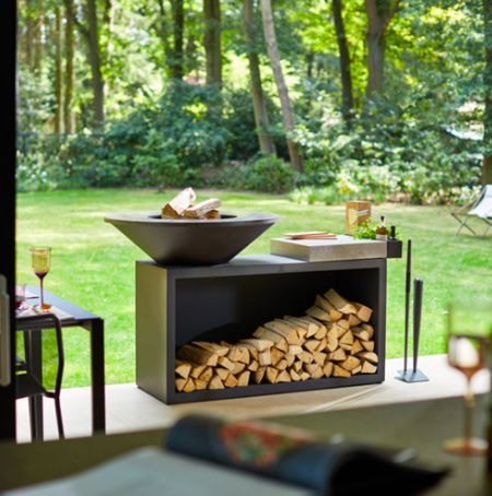 Churrasco em Corten