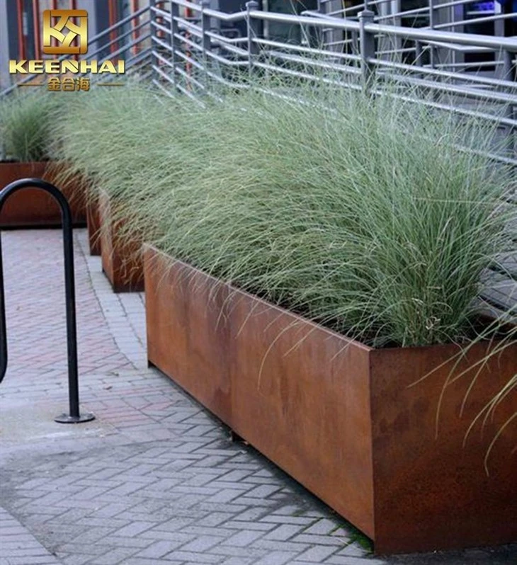 Black Big Garden Flower Pots