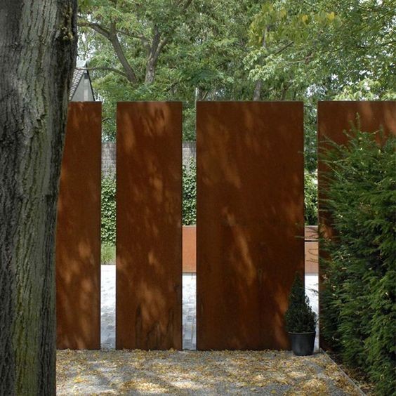 Exterior Metal Privacy Screens