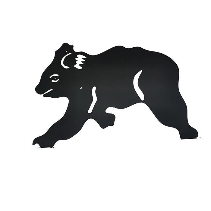 Metal Dog Garden Art