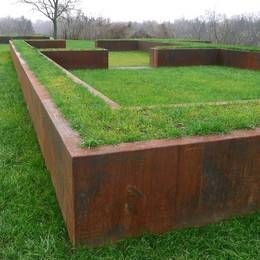 Rust Color Flower Pots