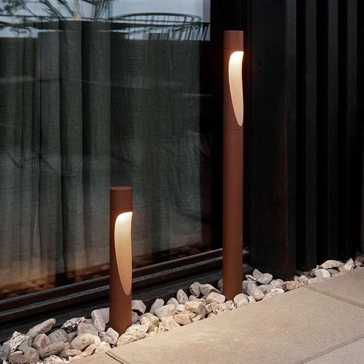 Design Planter Lighting Box Steel Bollards