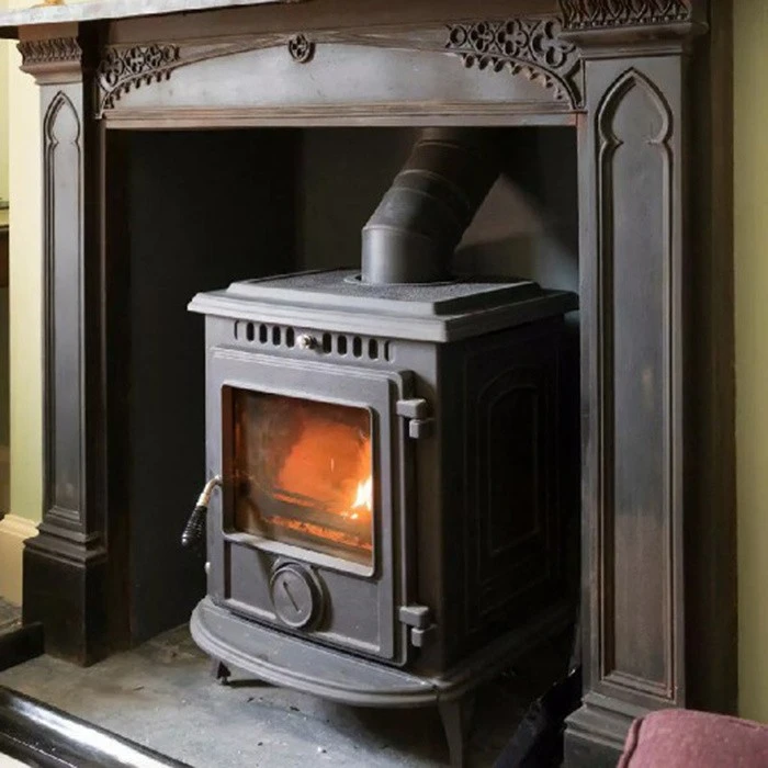 Indoor Wood Stove Cast Iron Small Fireplace