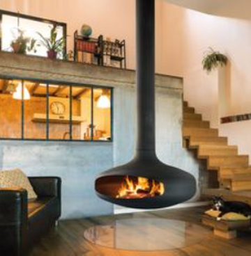 Entrega de nossa lareira suspensa ao cliente na Arábia Saudita